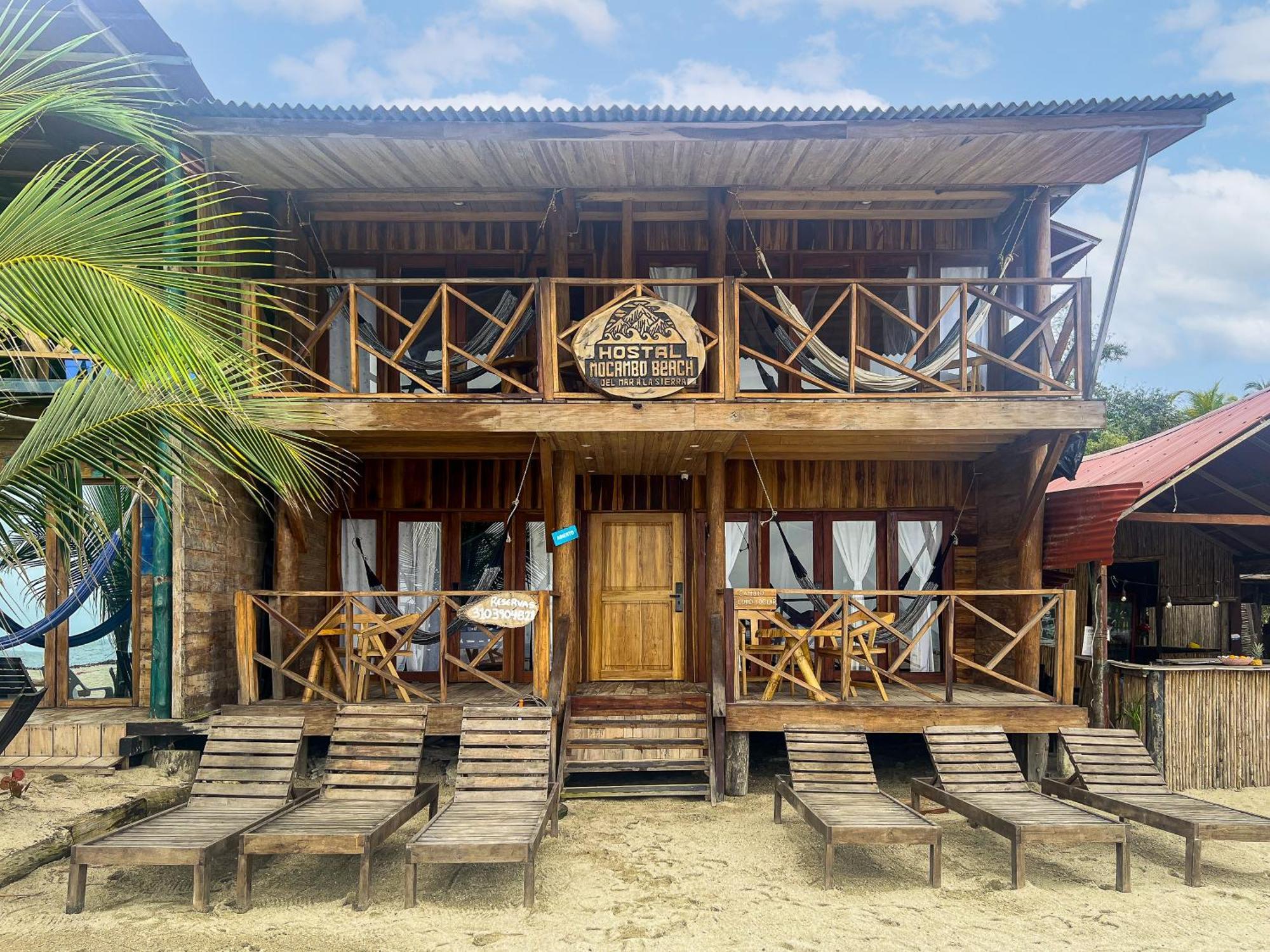 Hostal Mocambo Beach Guachaca 外观 照片