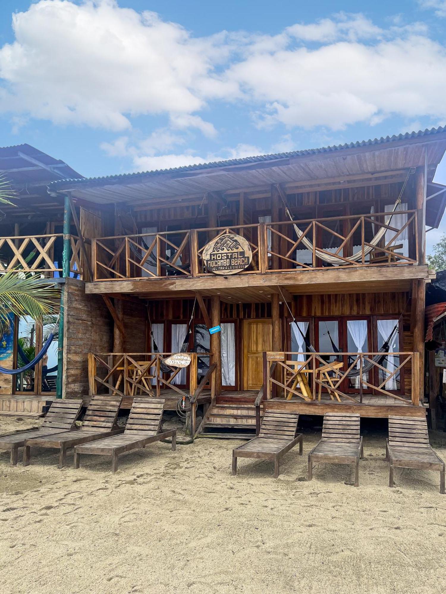 Hostal Mocambo Beach Guachaca 外观 照片